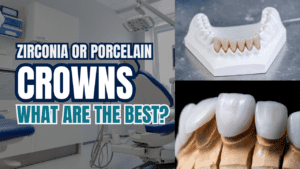 zirconia crown vs porcelain crown