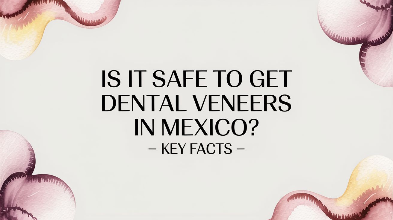 Is it safe to get dental veneers in Mexico? A Dentist’s Guide for US Patients