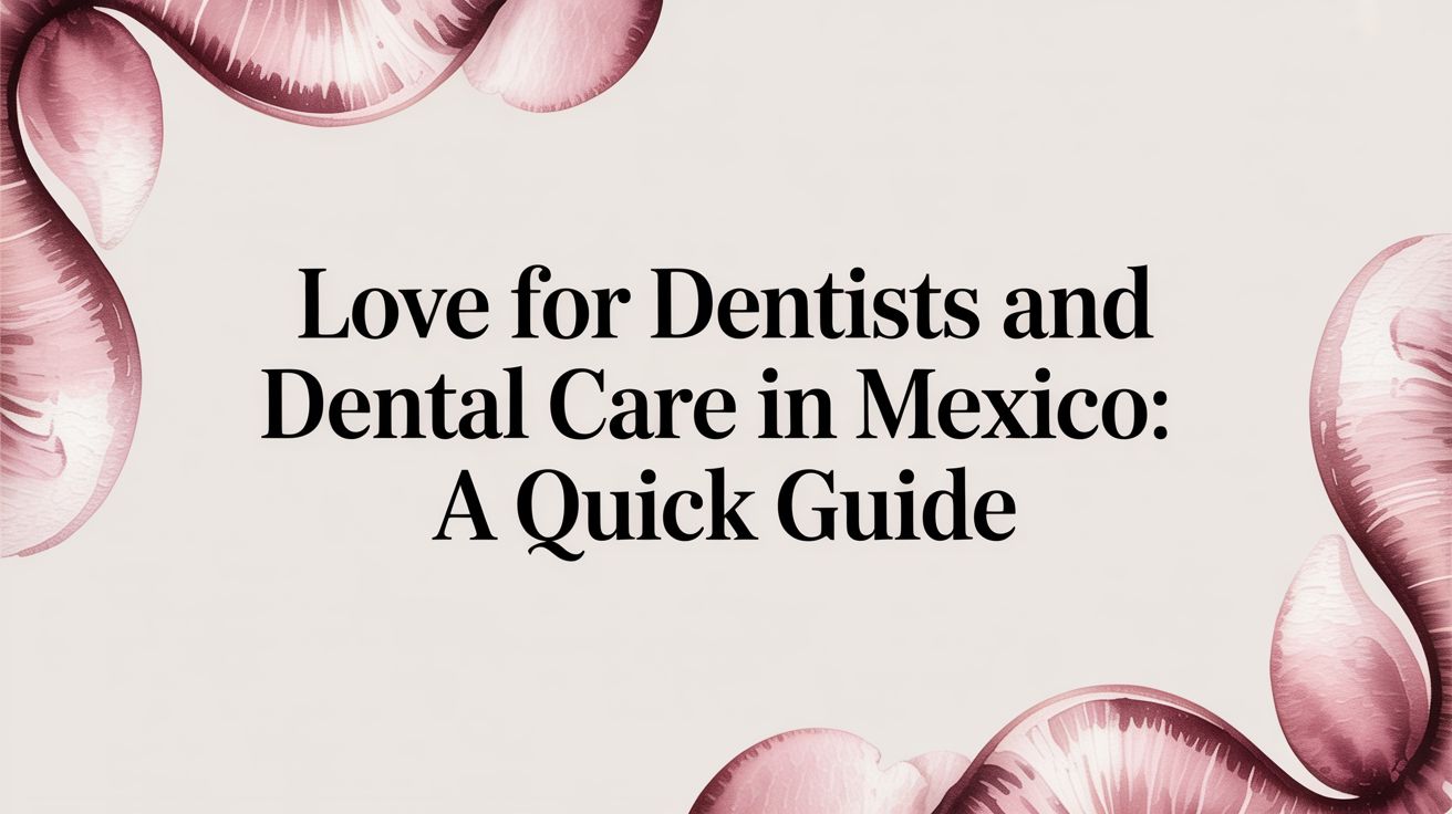 A Love for Dentists and Dental Care in Mexico: Your Ultimate Guide