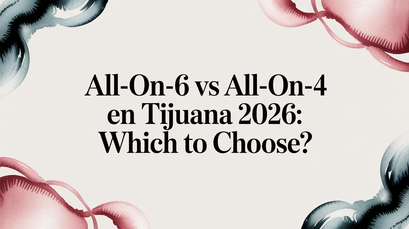 All-on-6 vs All-on-4 en Tijuana 2026: The Definitive Guide for US Patients