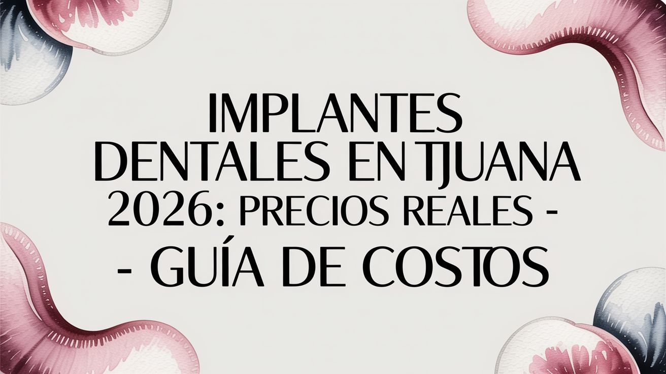 Dental Implants in Tijuana 2026: The Real Prices & Cost Guide