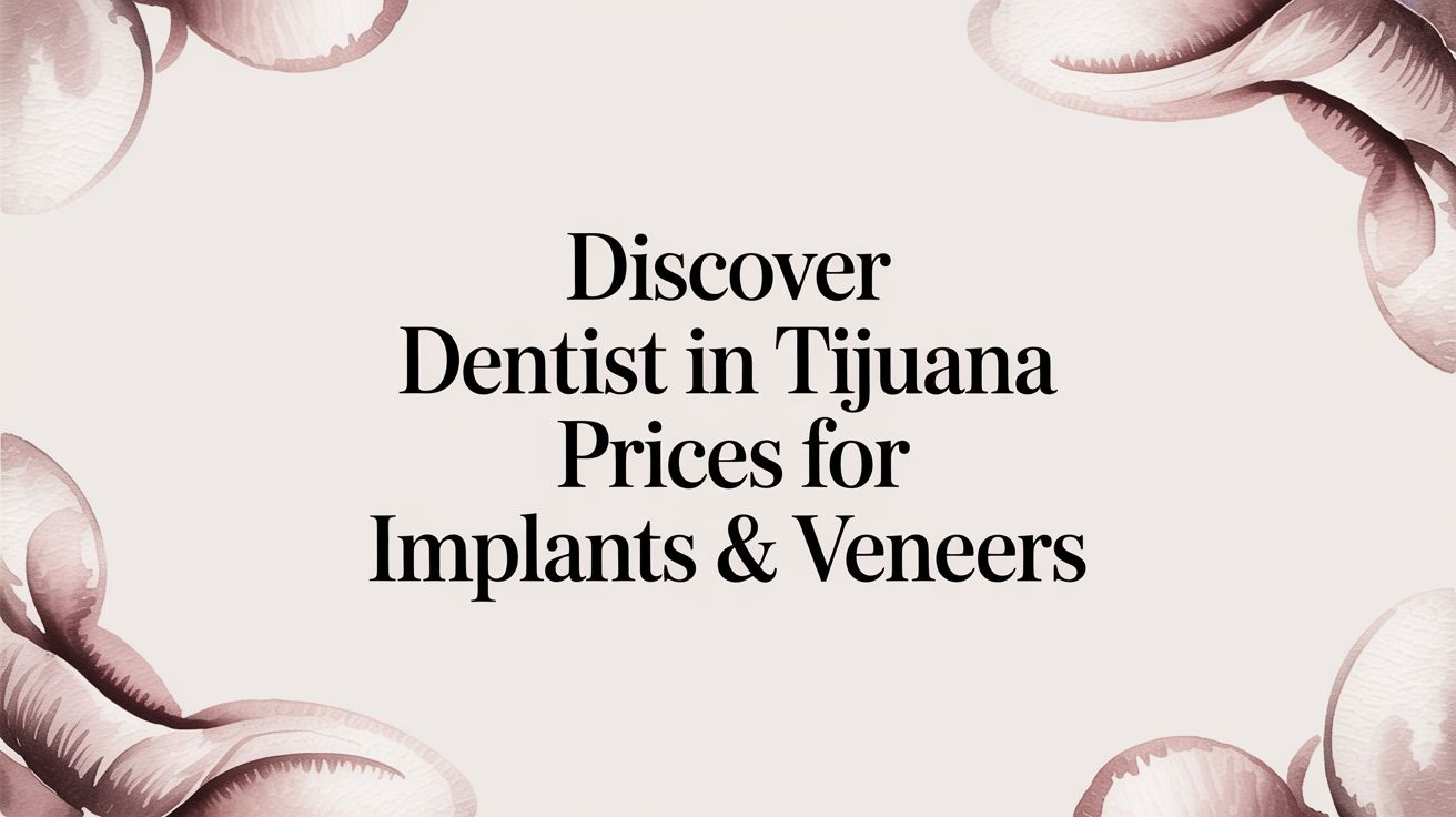 Discover Affordable Dentist in Tijuana Prices for a World-Class Smile