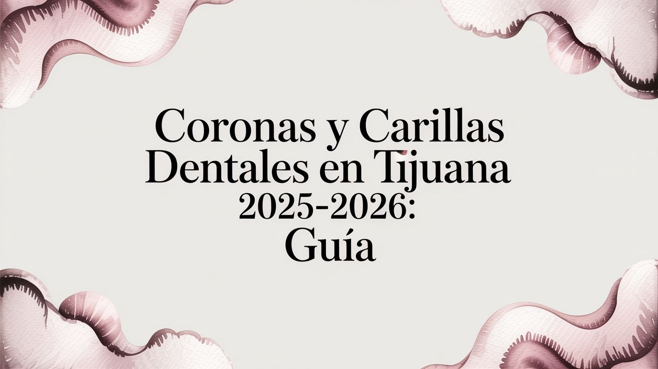 Coronas y carillas dentales en Tijuana 2025–2026: Your Ultimate Guide