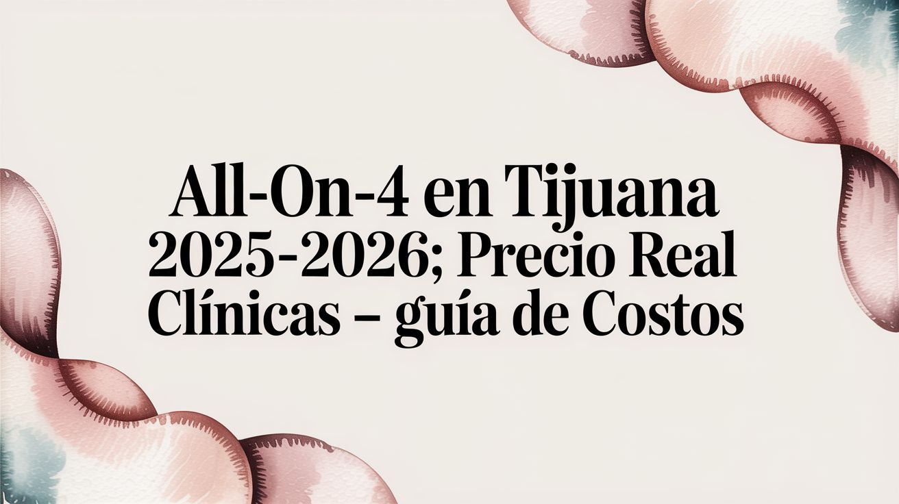 All-on-4 in Tijuana 2025–2026: Real Price & Top Clinic Guide