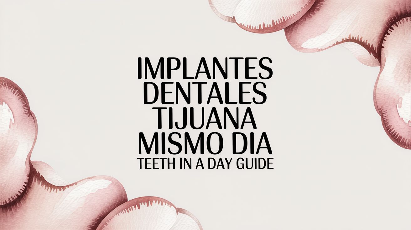 Implantes Dentales Tijuana Mismo Dia: Your Complete Teeth in a Day Guide
