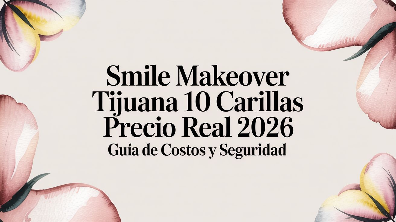 Smile Makeover Tijuana 10 Carillas Precio Real 2026: Your Ultimate Cost & Safety Guide