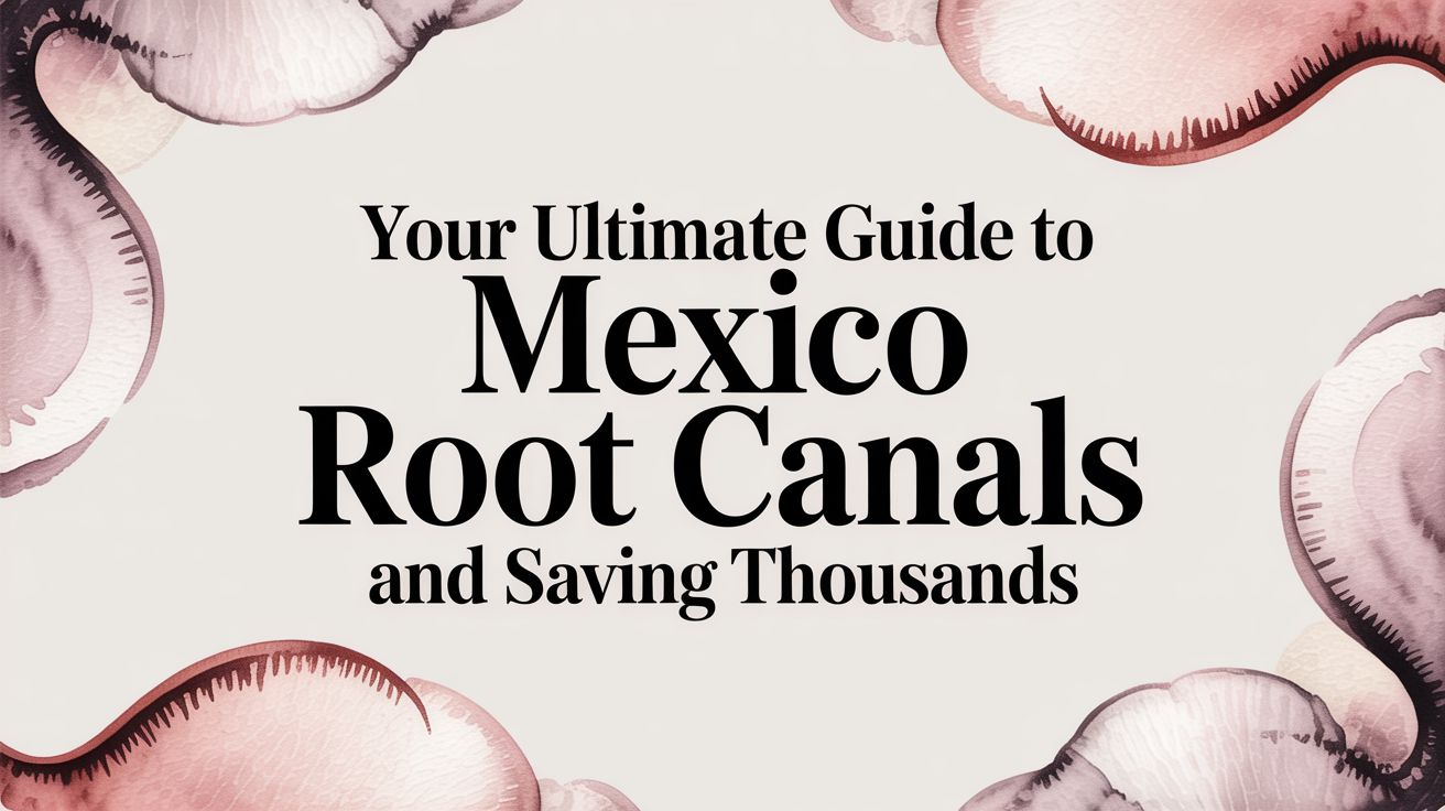 Your Ultimate Guide to Getting a Root Canal in Mexico and Saving Thousands