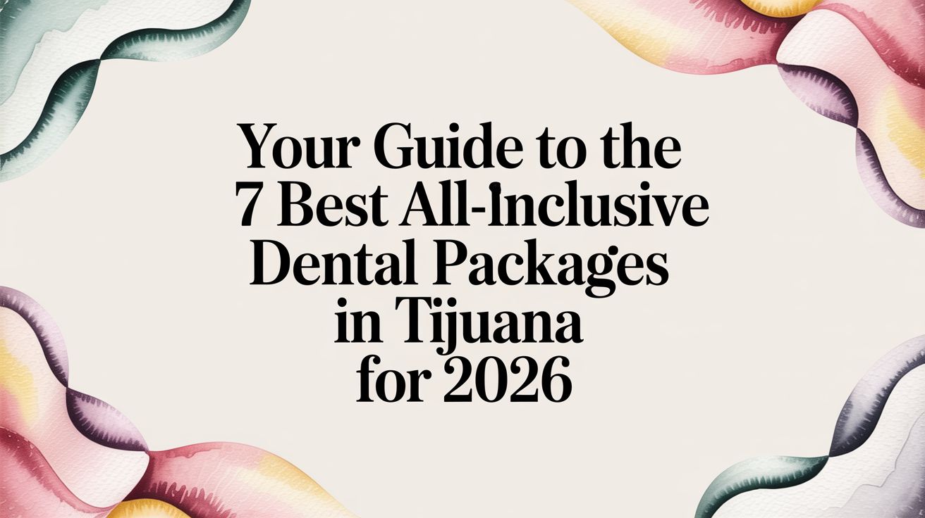 Your Guide to the 7 Best All-Inclusive Dental Packages in Tijuana for 2026